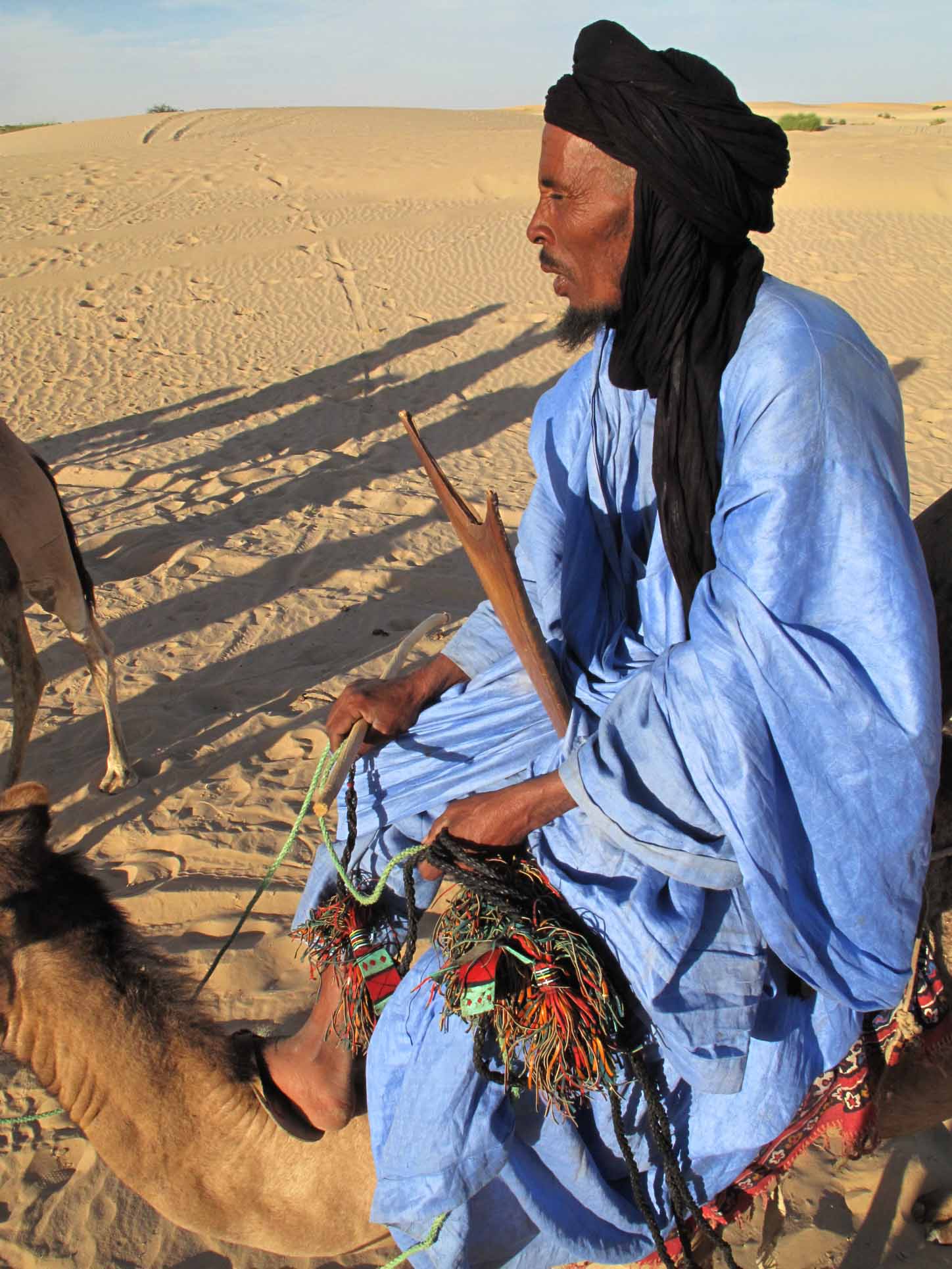 Mohammed - A Tuareg who carries rocksalt from the mines to Timbuktu