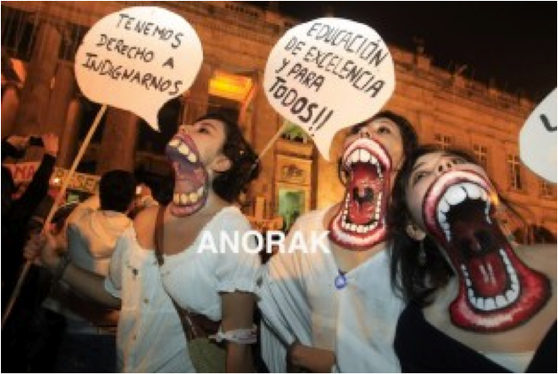 colombia student protests