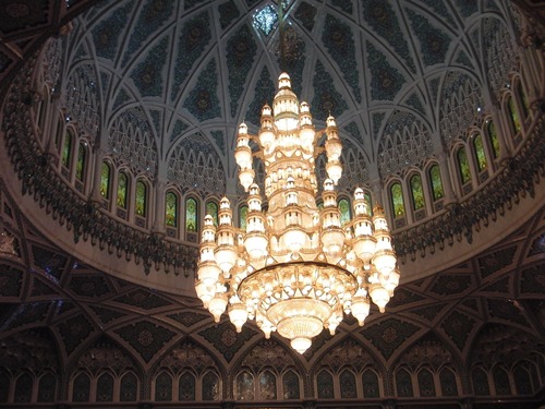 Inside the main musalla