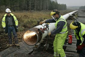 Corrib gas pipeline