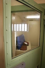 Observational cell in Clover Hill prison