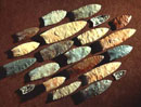 Clovis spear tools